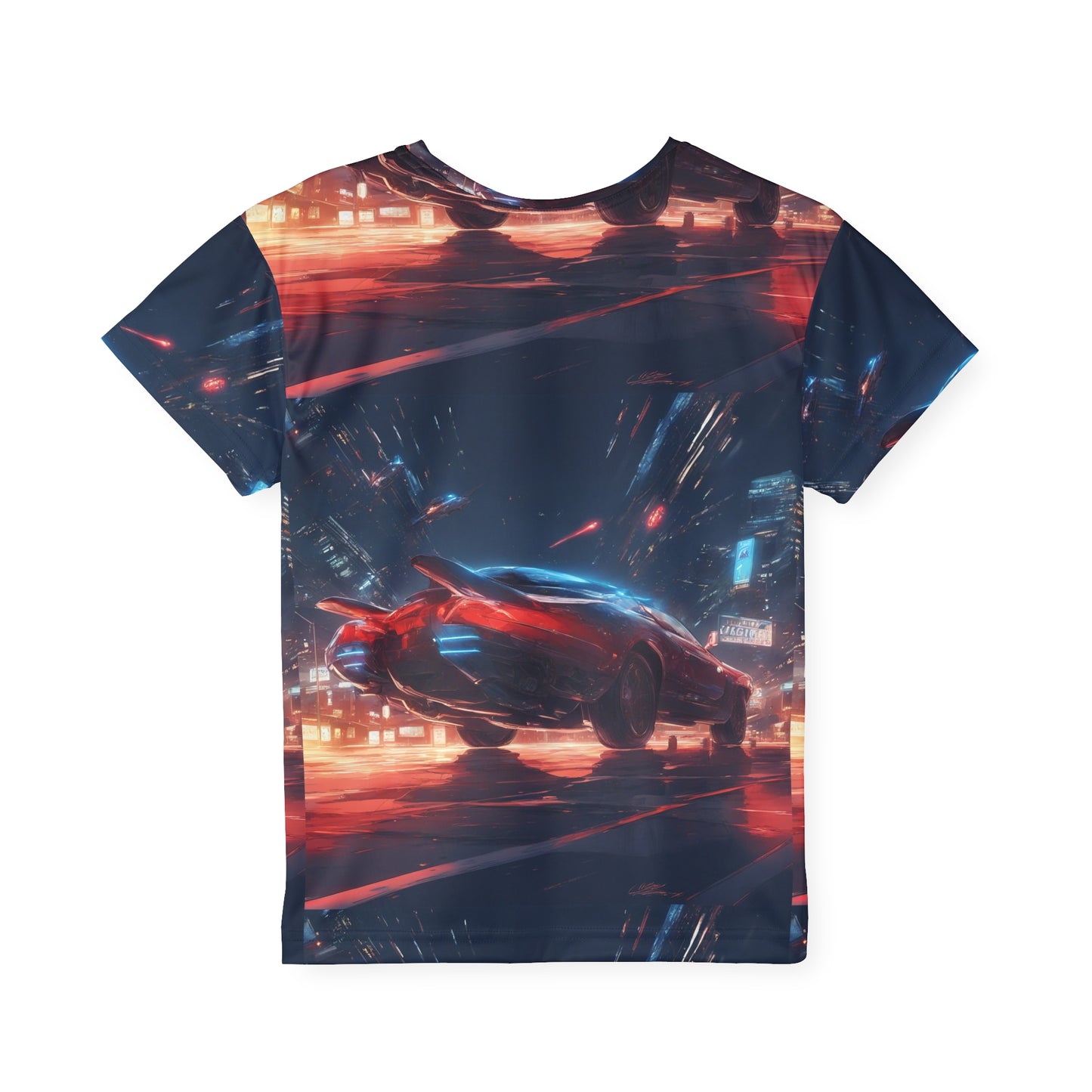 NGL Blue/Red Race Car Space Ship