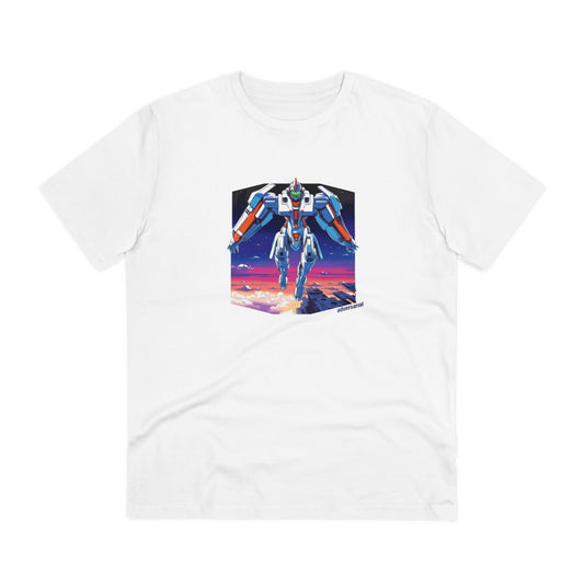 90s Anime Robot Vaporwave Organic T-shirt - Unisex